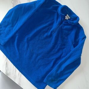 Size s kids champion Blue Half-Zip Sweater